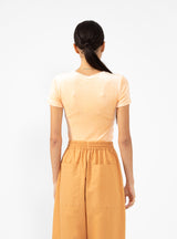 Omo T-shirt Tala Orange by Baserange | Couverture & The Garbstore