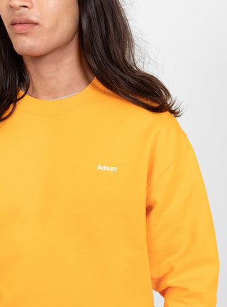Adsum Crewneck Orange by Adsum | Couverture & The Garbstore