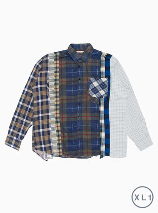 Rebuild 7 Cuts Flannel Shirt by NEEDLES | Couverture & The Garbstore