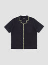Stripe Edge Knit Shirt Navy by Stüssy | Couverture & The Garbstore