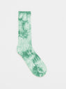 Dyed Ribbed Crew Socks Green by Stüssy | Couverture & The Garbstore
