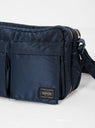TANKER Shoulder Bag Small Iron Blue by Porter Yoshida & Co. by Couverture & The Garbstore