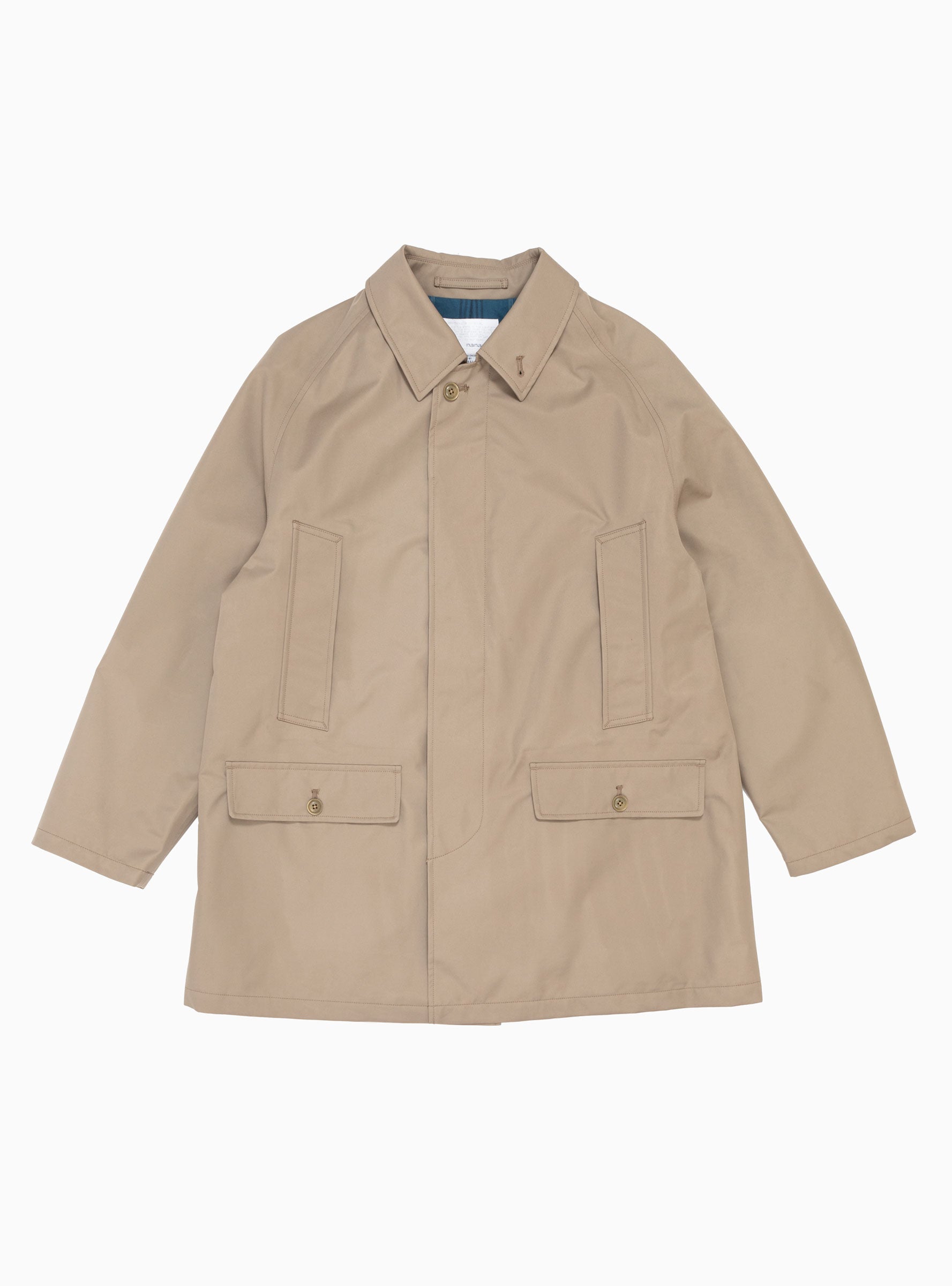 GORE-TEX Short Soutien Collar Coat Beige by nanamica Couverture  The  Garbstore