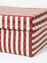 Maxim Stripe Box Large Red by Hay | Couverture & The Garbstore