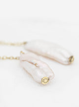 Baton Earrings Gold by Saskia Diez | Couverture & The Garbstore