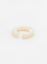 Bold Earcuff No2 Big Mother Of Pearl by Saskia Diez | Couverture & The Garbstore