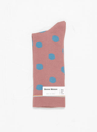 Polka Dot Socks Pink by Bonne Maison | Couverture & The Garbstore