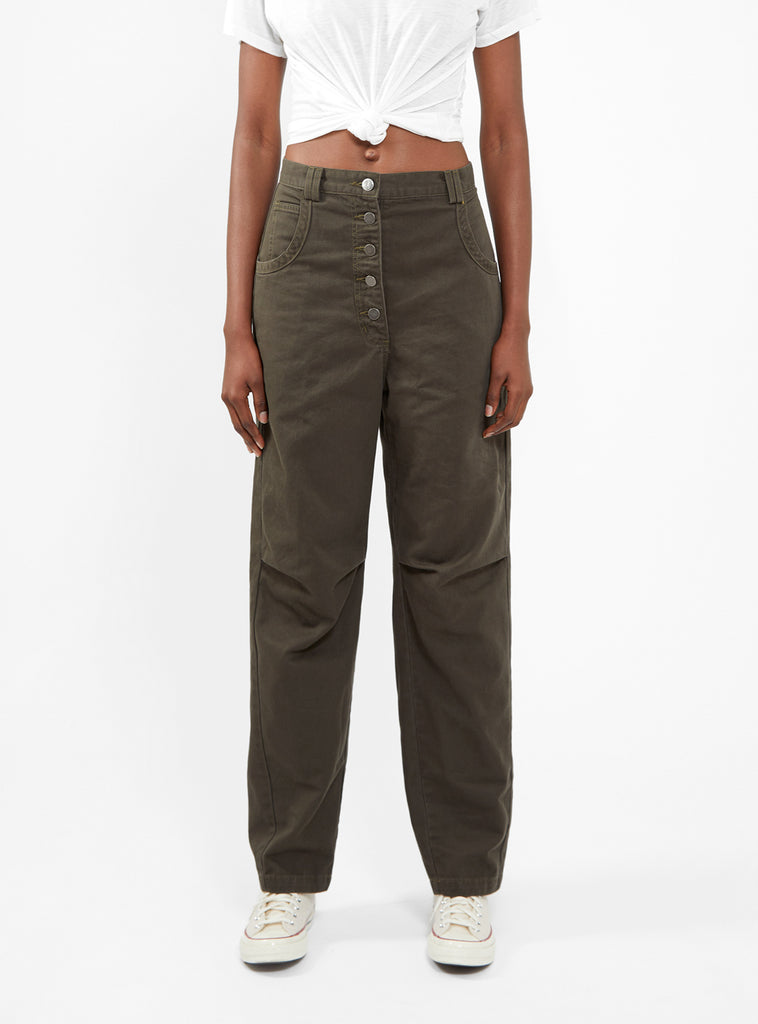 Farris Trousers Dark Olive by Rachel Comey by Couverture & The Garbstore
