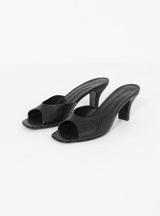 Kitten Heel Sandals Black by Rachel Comey by Couverture & The Garbstore