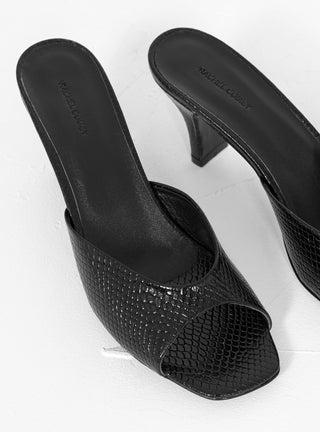 Kitten Heel Sandals Black by Rachel Comey by Couverture & The Garbstore