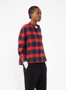 Gorky Shirt Red & Navy Check by Bellerose | Couverture & The Garbstore