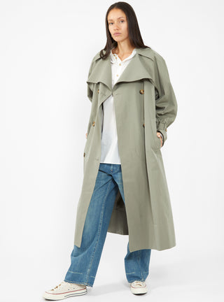 Sofie Trench Coat Khaki Green by Rejina Pyo | Couverture & The Garbstore