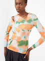 Annette Top Orange & Green by Rejina Pyo | Couverture & The Garbstore