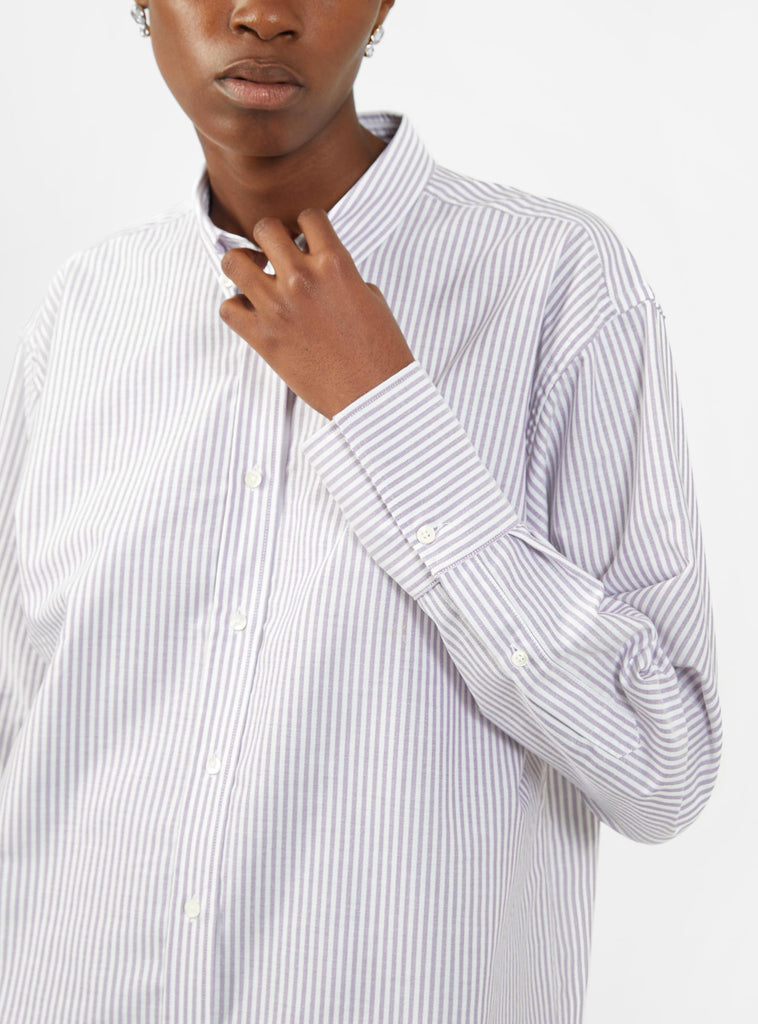 Button Down Shirt Purple & White by Closed | Couverture & The Garbstore