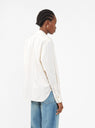Contrast Detail Dinner Shirt Salt White by Bassike | Couverture & The Garbstore
