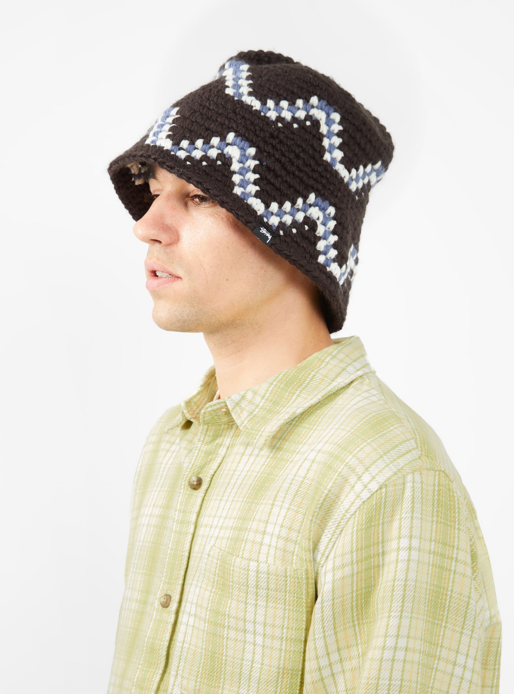 Giza Knit Bucket Hat Black