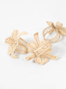 Palmito Orchid Napkin Ring Set Natural by The Colombia Collective | Couverture & The Garbstore