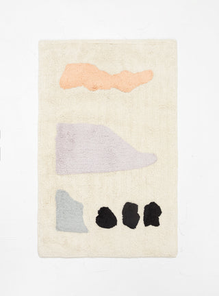 Talking Rocks Bathmat Off-White by Cold Picnic | Couverture & The Garbstore