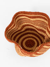 Pakurigo Wave Tiny Basket Natural & Brown by Baba Tree | Couverture & The Garbstore