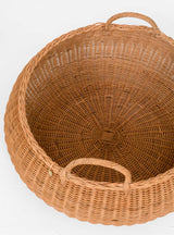 Braided Basket Low Brown by ferm LIVING | Couverture & The Garbstore
