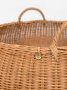 Braided Basket Low Brown by ferm LIVING | Couverture & The Garbstore