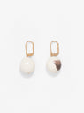 Brushstroke Porcelain Bead Earrings by Helena Rohner | Couverture & The Garbstore