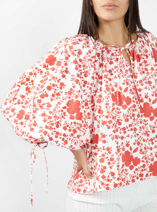 Mila Top Red & White by Naya Rea | Couverture & The Garbstore