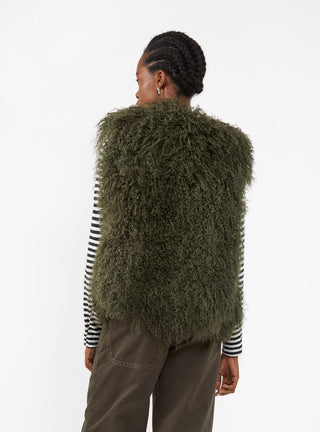 Imagen Vest Suede Toscana Green by Couverture x Cawley by Couverture & The Garbstore