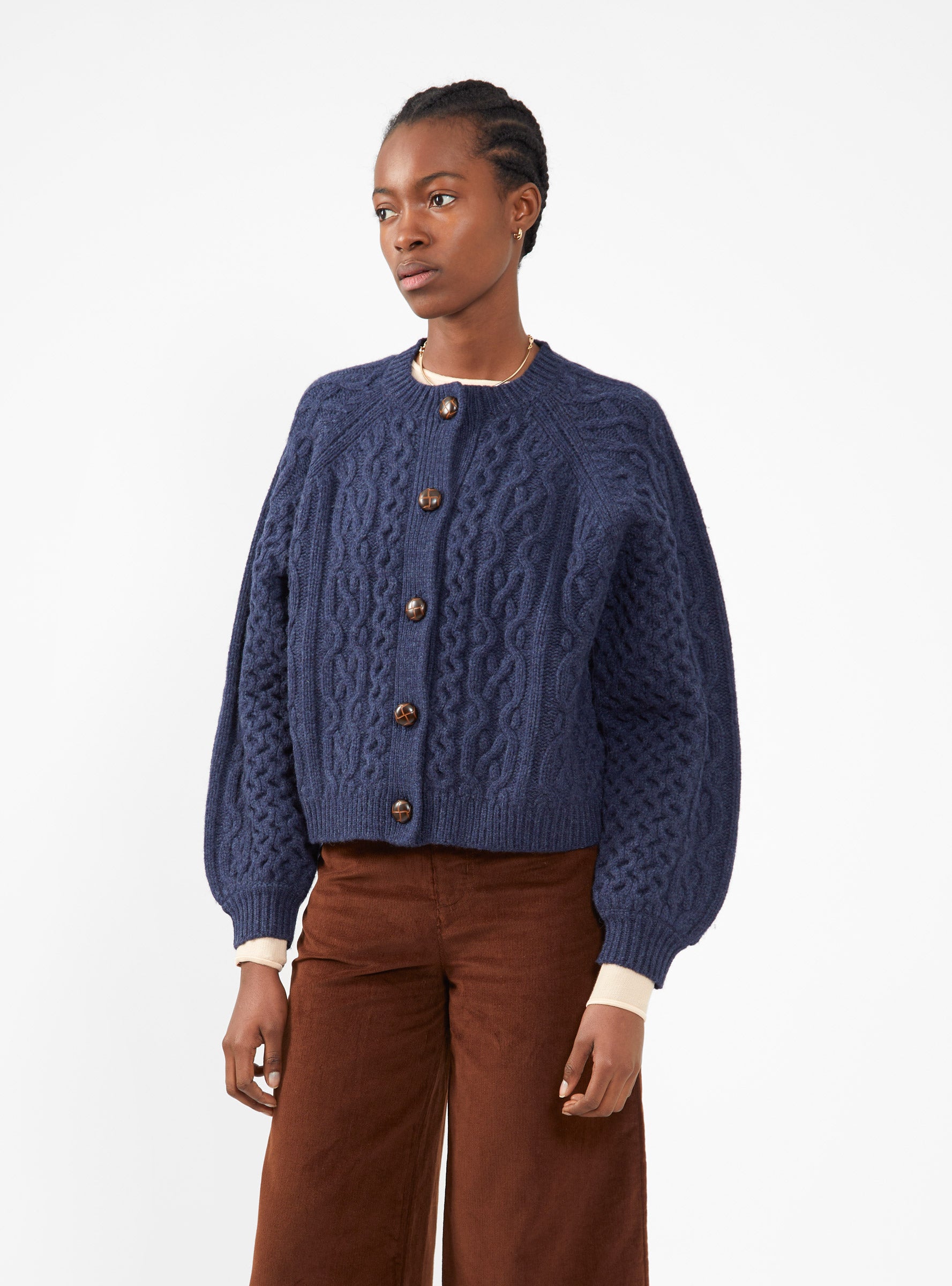 Quince Cardigan Navy by Meadows Couverture & The Garbstore