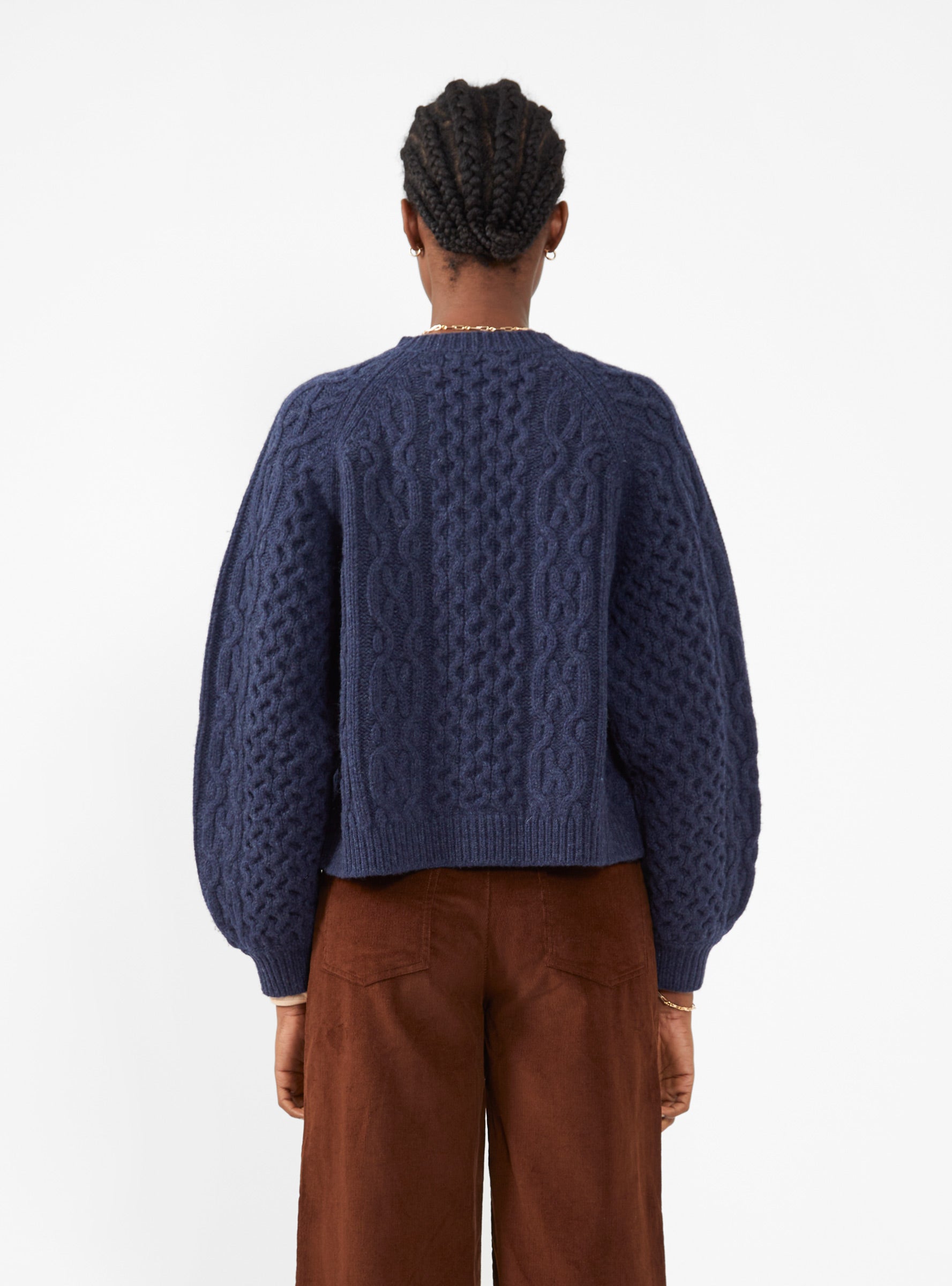 Quince Cardigan Navy by Meadows Couverture & The Garbstore