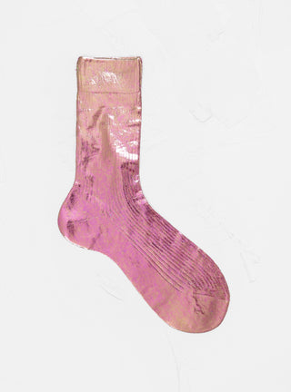 Laminated Socks Pink by Maria La Rosa | Couverture & The Garbstore