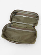 Snack Pack Cosmetic Pouch Olive Drab by Porter Yoshida & Co. | Couverture & The Garbstore