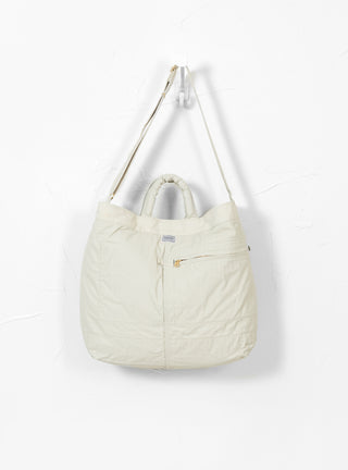 MILE 2-Way Tote Bag Large White by Porter Yoshida & Co. | Couverture & The Garbstore
