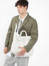 MILE 2-Way Tote Bag Large White by Porter Yoshida & Co. | Couverture & The Garbstore