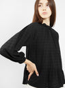 Sylvia Top Black by Sideline | Couverture & The Garbstore