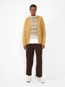 Nimes Cardigan Ochre Yellow by Sideline | Couverture & The Garbstore