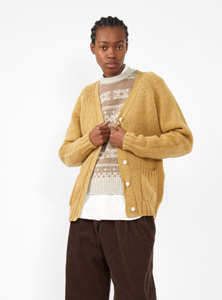Nimes Cardigan Ochre Yellow by Sideline | Couverture & The Garbstore