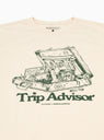 Trip T-shirt Cream by PLAYDUDE | Couverture & The Garbstore