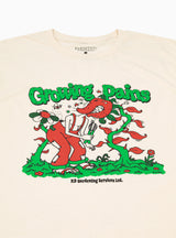 Growing Pains T-shirt Cream by PLAYDUDE | Couverture & The Garbstore