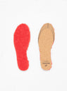 Shearling Insoles Watermelon by Toasties | Couverture & The Garbstore