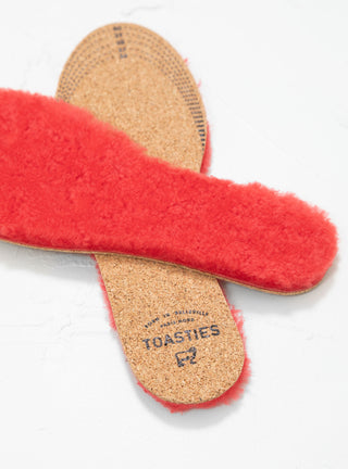 Shearling Insoles Watermelon by Toasties | Couverture & The Garbstore