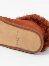 Sock Slippers Brown by Toasties | Couverture & The Garbstore