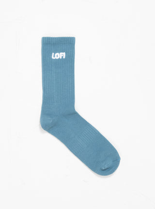 Dyed Socks Lake Blue by Lo-Fi by Couverture & The Garbstore