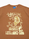 Dance Club T-shirt Oak Brown by Lo-Fi | Couverture & The Garbstore
