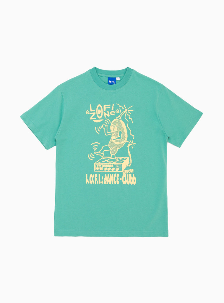 Dance Club T-shirt Seafoam Green by Lo-Fi | Couverture & The Garbstore