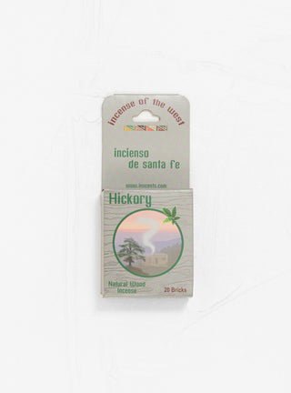 Hickory Wood Incense 20 Count Box by Incienso De Santa Fe | Couverture & The Garbstore