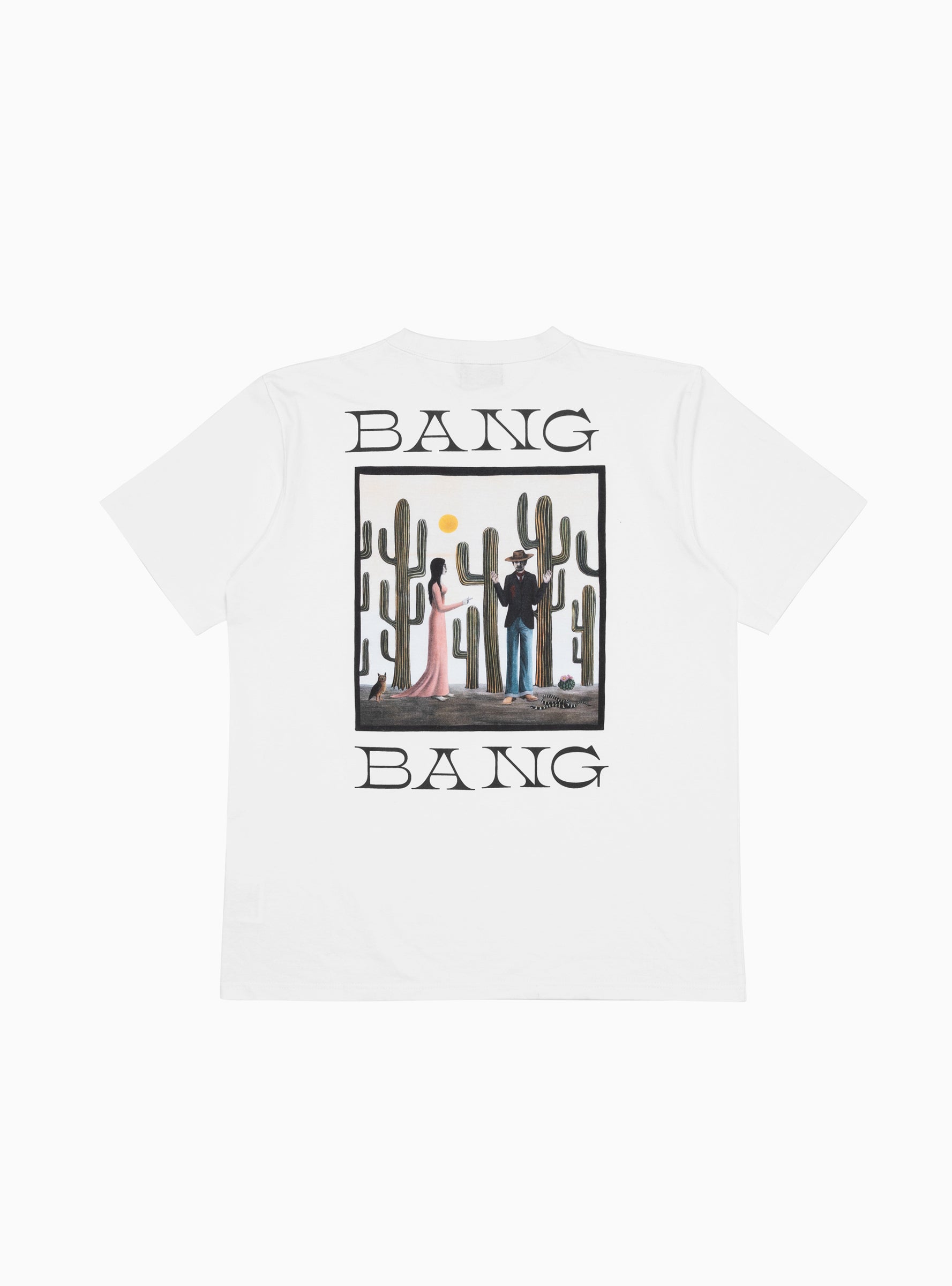 Bang Bang Tshirt White by Endless Joy Couverture & The Garbstore