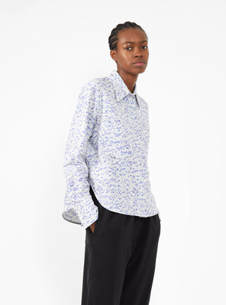 Tosa Shirt Purple Snakeskin by Christian Wijnants | Couverture & The Garbstore