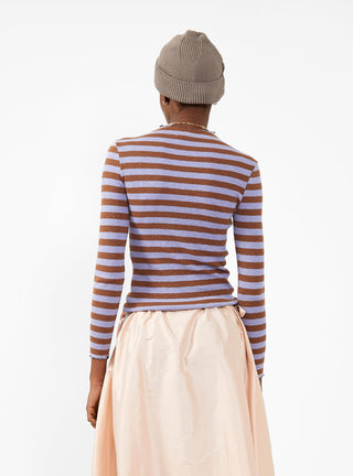 Niba T-Shirt Brown & Purple by Bellerose | Couverture & The Garbstore