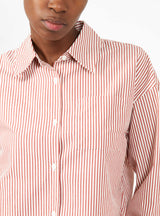 Gloria Shirt Red & White Stripe by Bellerose | Couverture & The Garbstore